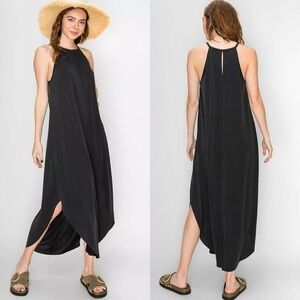 Double Zero High Neck Maxi Dress